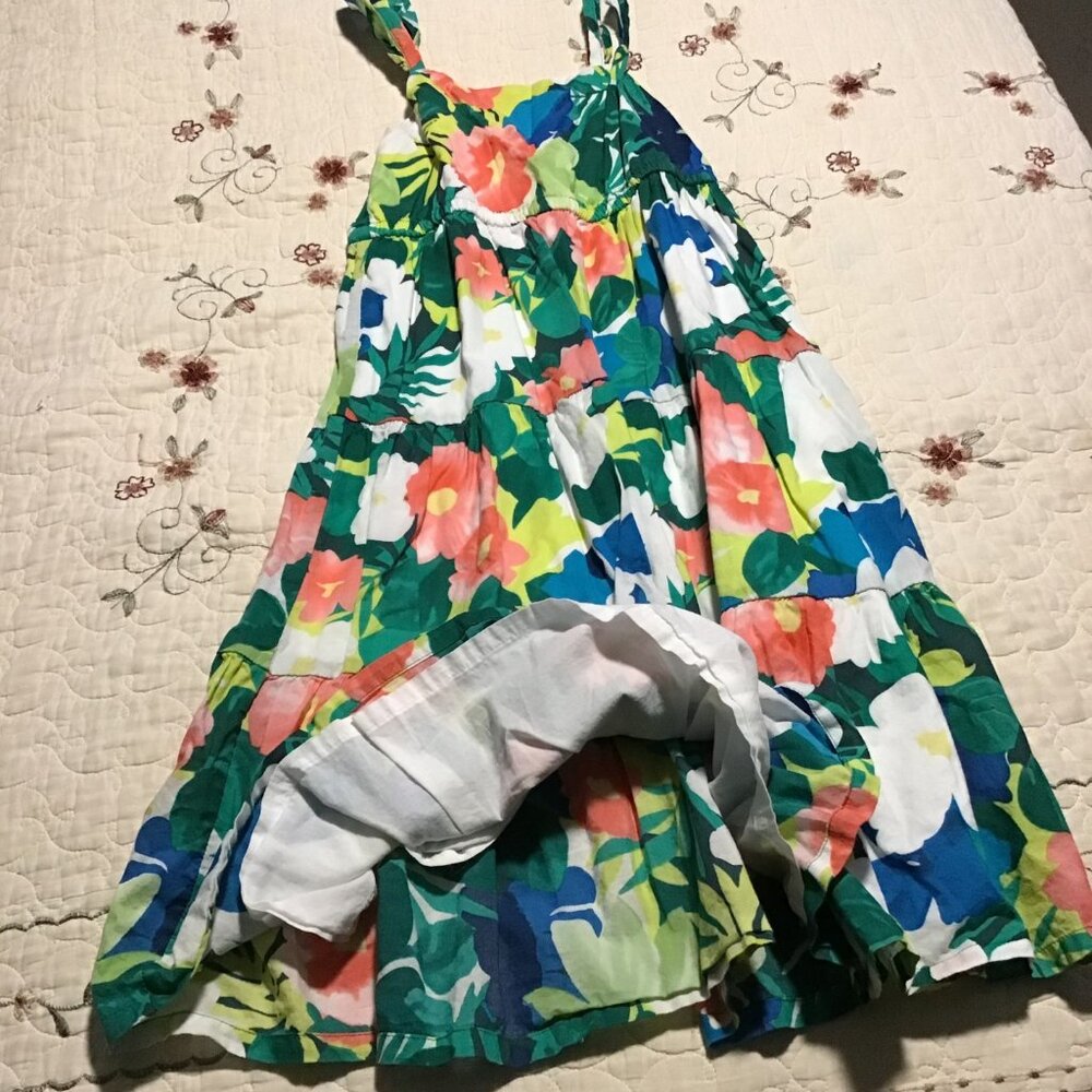 Gymboree Lined Sleeveless Maxi/Midi Dress Size 7 in Nice Shape